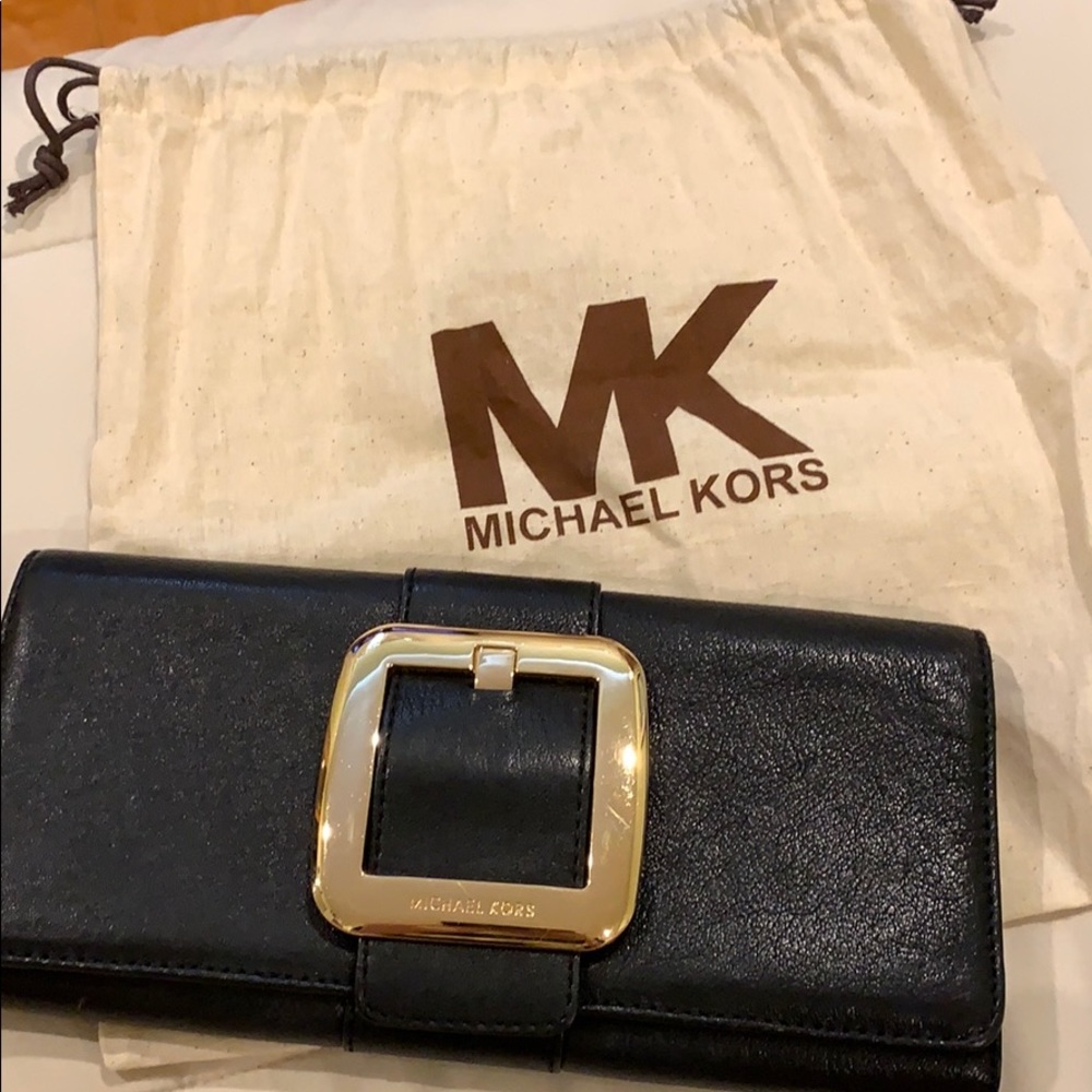 Black Evening Michael Kors clutch